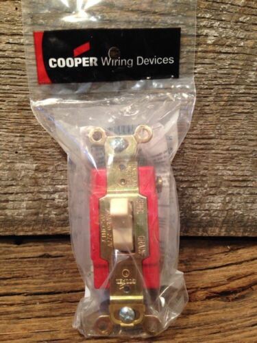 (2) New Cooper 2224V Ivory 4 Way Switch 20A-120 USA Lot Of 2