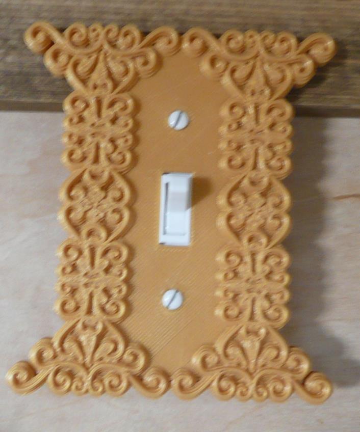 VICTORIAN LIGHT SWITCH COVER PRETTY WALL PLATE DECOR 3D PRINTED PR141