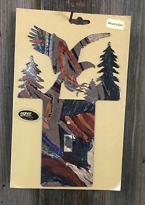 Lazart Rustic Wildlife Eagle Collector's Series Western Light Switch Cover Plate