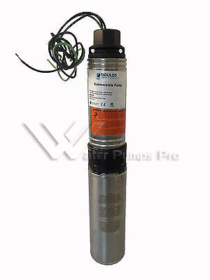 Goulds 25HS10422C Submersible Water Well Pump & Motor, 25GPM, 1 HP, 2 Wire, 230V