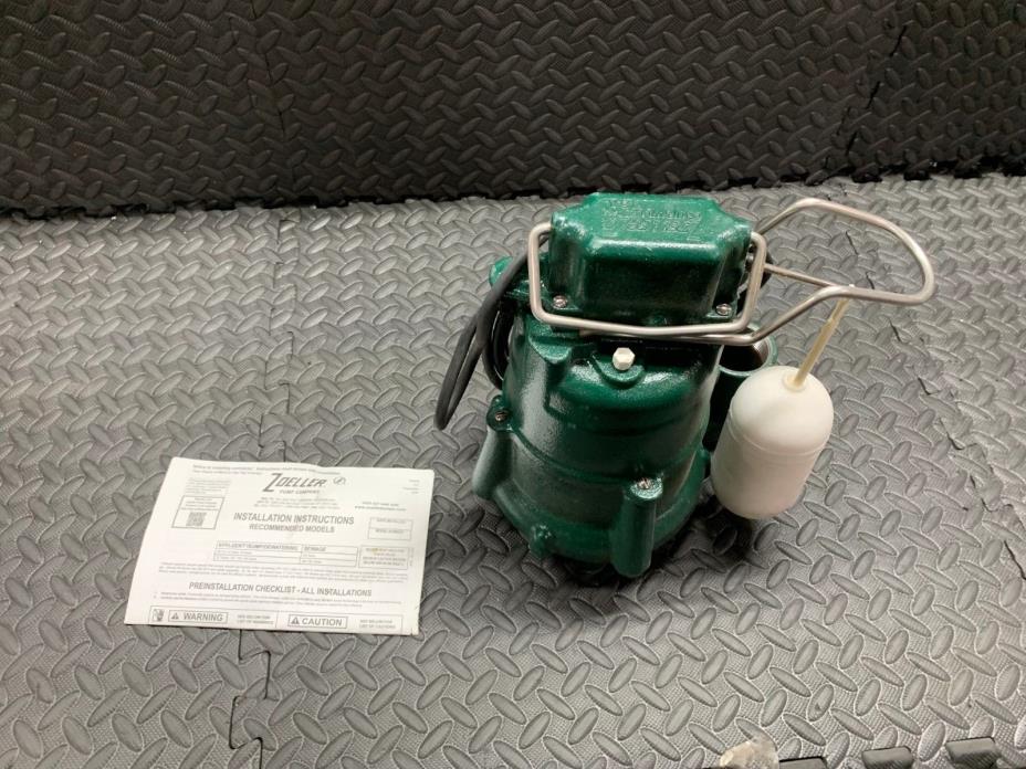 Zoeller 98-0001 115-Volt 1/2 Horse Power Model M98 Flow-Mate Automatic Cast Iron