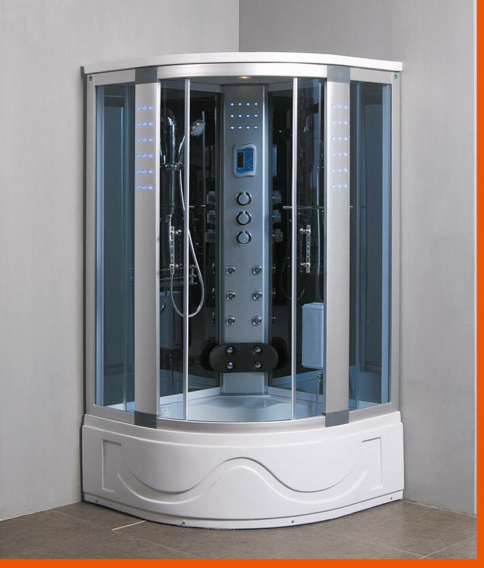 Steam Shower Room w/Hydro Massage,termostatic,ozone,Bluetooth,USA Warranty.SALE