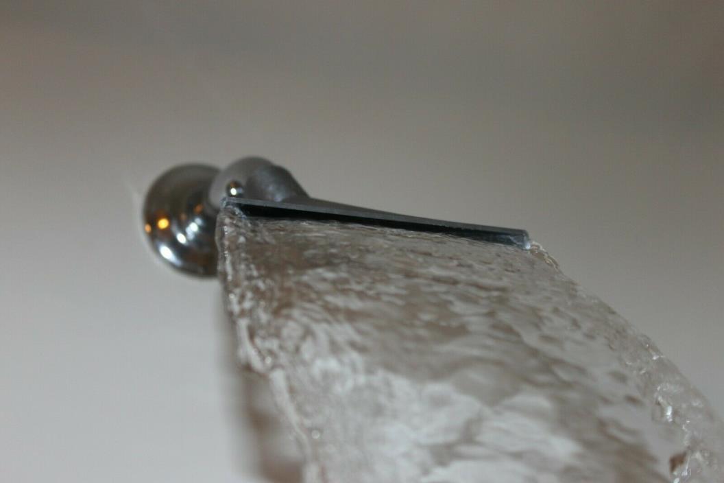 Grey 3D Printed Waterfall Shower Head (Printed on Prusa i3 MK3)