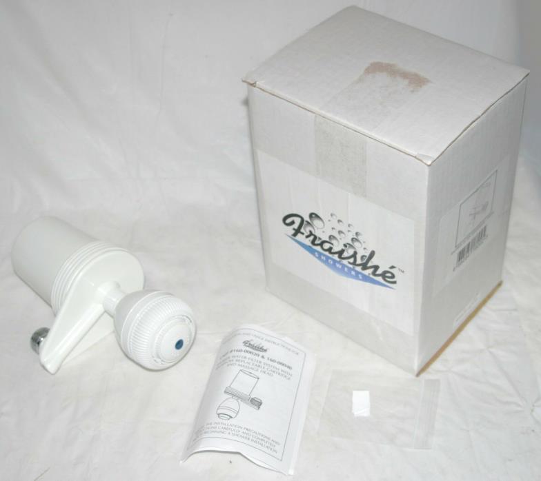 Fraishe Shower Water Filter System w/ Massage Head & Replaceable Cartridge