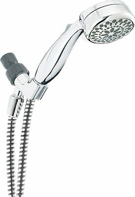 Delta Faucet 7-Spray Touch Clean Hand Held Shower Head with Hose Chrome 75700
