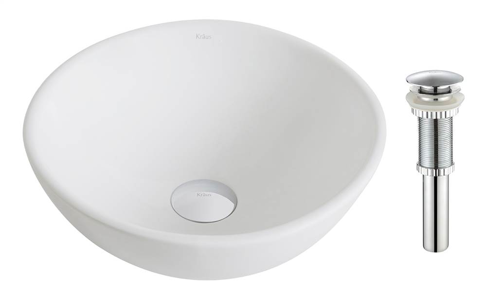 Ceramic Bathroom Sink in White [ID 3562920]