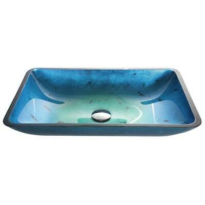 Rectangular Vessel Sink in Blue [ID 67290]