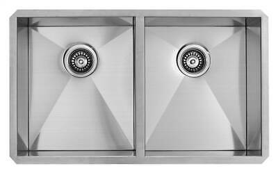 32 in. Undermount Stainless Steel Kitchen Sink [ID 122361]