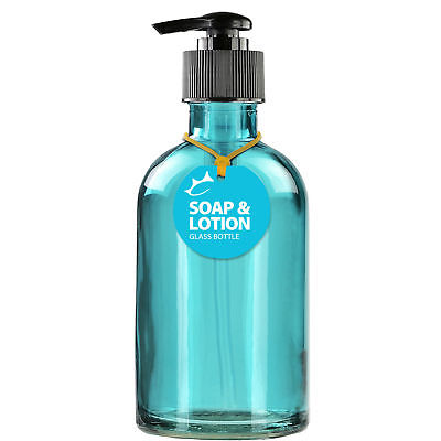 Rebrilliant Aaden Soap & Lotion Dispenser Aqua 7.25