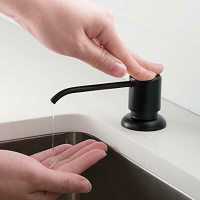 Kitchen Soap Dispenser Boden In Matte Black Home Improvement
