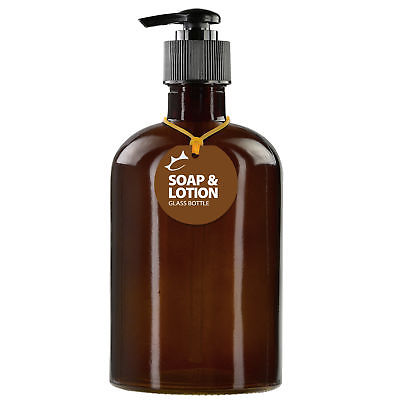Rebrilliant Aaden Soap & Lotion Dispenser Dark Amber 7.25