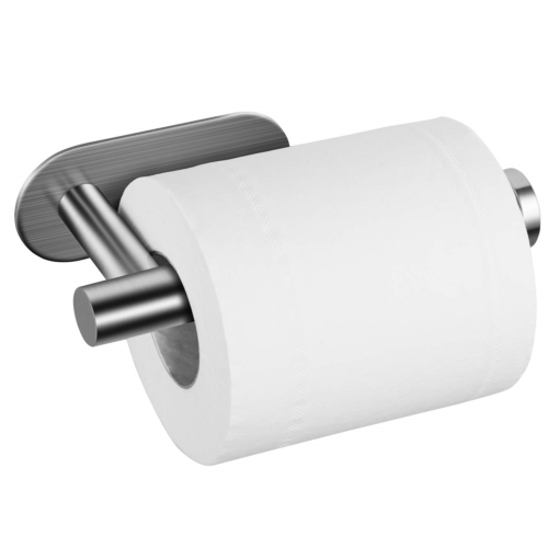 Taozun Toilet Paper Holder Self Adhesive Bathroom Paper Towel Roll Holder Wall