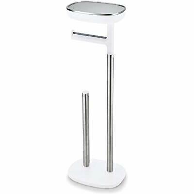 - 70518 EasyStore Butler Toilet Paper Holder Stand Spare Roll Storage Shelf