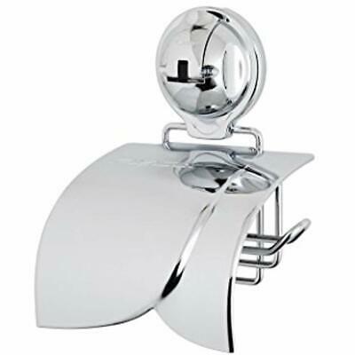 FECA FE-B2010 No Drill Toilet Paper Holder With Cover And Powerful Suction Cup