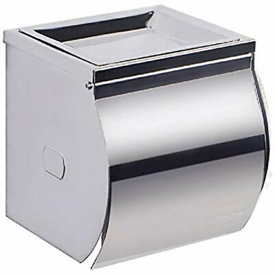 Bathroom Toilet Paper Holder/Tissue Wall Mount SUS304 Stainless Steel, Polished