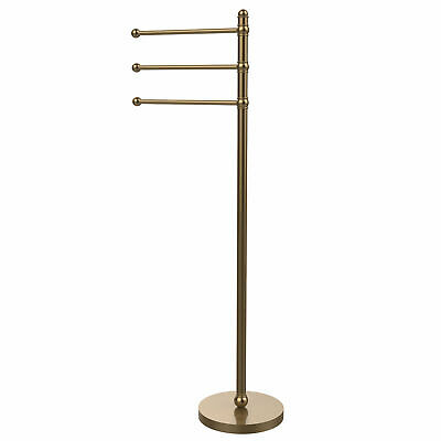 Allied Brass Universal Free Standing Towel Stand Brushed Bronze