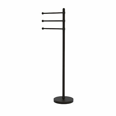 Allied Brass Universal Free Standing Towel Stand Oil Rubbed Bronze