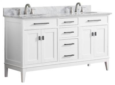 Double Sink Vanity with Carrera White Top [ID 3459220]