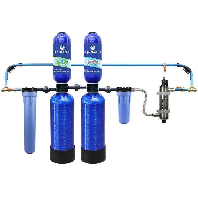 Aquasana Whole House Water Filter System Tap Filtration Purifier Million Gallons