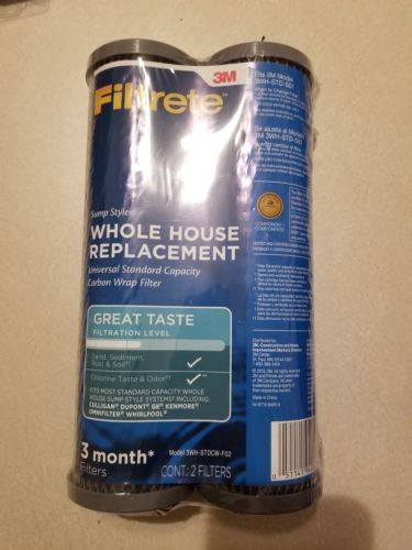 Filtrete Air Purifiers 3WH-STDCW-F02  Carbon Replacement FILTER FREE SHIPPING