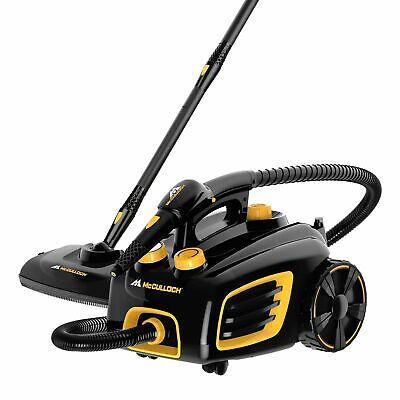 McCulloch 1500 Watts Multipurpose Canister Steam Cleaner with 20 Accessories