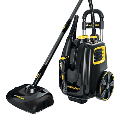 McCulloch Deluxe Canister STEAM SYSTEM, Powerful Carpet CLEANER VACUUM