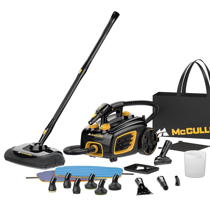 McCulloch Canister Deep Clean Carpet & Floor Steam Cleaner System | MC1375