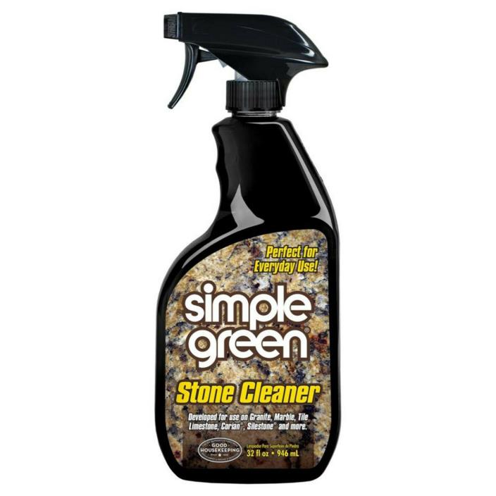 Stone Cleaner Eco-Friendly Streak Free No-Rinse Non-Toxic 32 oz. (12-Case)