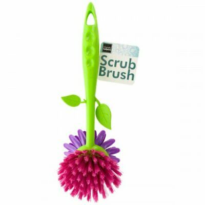 Flower Shape Dish Scrub Brush (handy helpers)