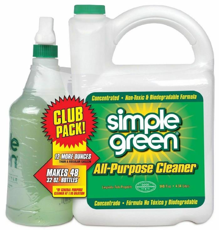 Simple Green All-Purpose Cleaner 172oz Safe Non Toxic Cleaner Biodegradable