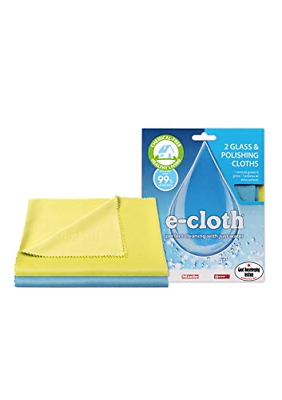 E-Cloth 2 x Glass/Polishing Cloth