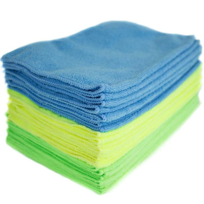 Zwipes Microfiber Cleaning Cloths Car Household Kitchen 24-Pack