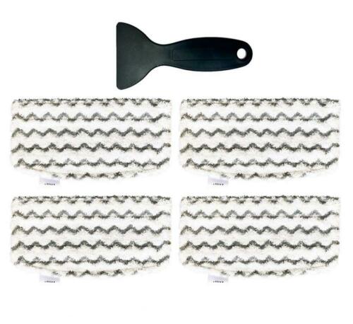 4 Pack Shark Steam Mop S1000 S1000A S1000C S1000WM S1001C Dirt Grip Pads Set...