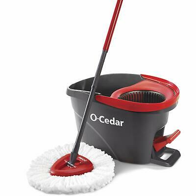O-Cedar EasyWring Microfiber Spin Mop Bucket Floor Cleaning System