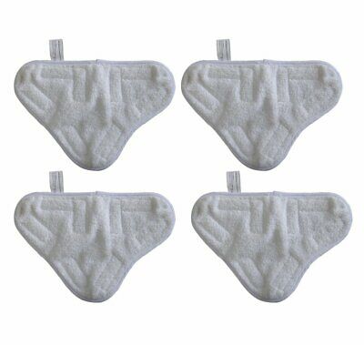 Steam Mop Replacement Pads H2O H20 X5 Microfiber Durable Deep Clean 4 Pack