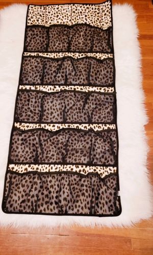 HTF PINK Victoria’s Secret overdoor Caddy Cheetah DormOrganizer shoerack Leopard