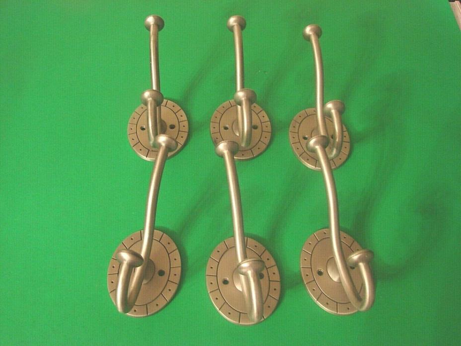 Hangers,  Coat and Hat Hooks  -  Fancy and Sturdy Lot of 6