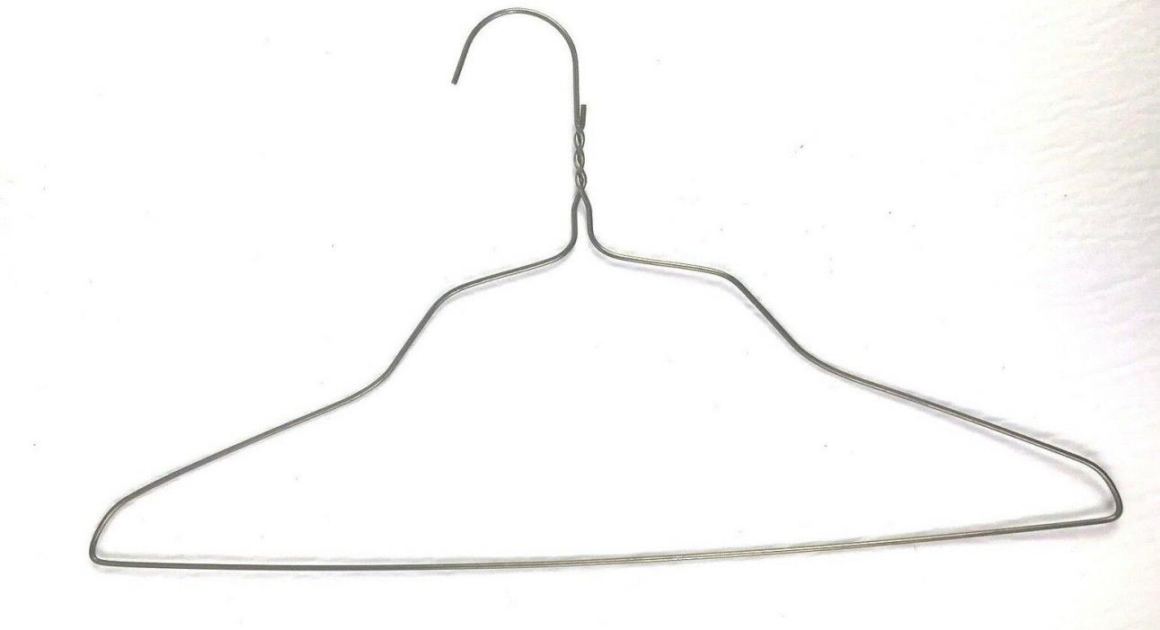 45 Sturdy Size 16” Metal Wire Hangers Uniform Clothes Adult Bronze color