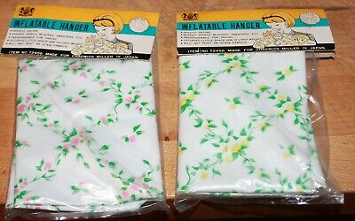 Lot of 2 Vintage Chadwick Miller Inflatable Hangers NOS In Package Japan