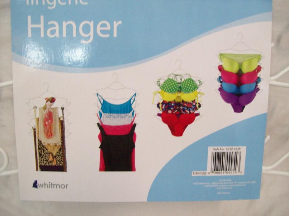 Whitmor 6022-4258 Lingerie Bra Scarf Chamisole Accessory Hanger A8