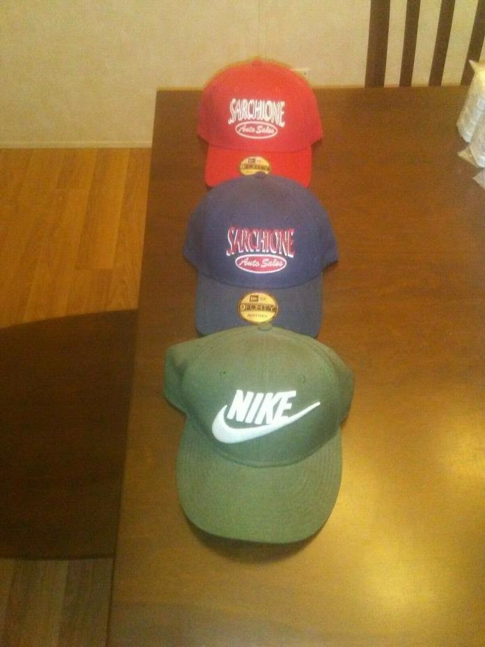 2 Sarchione Auto Sales Hats and Nike Hat