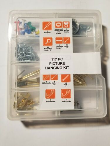 117 PC Picture Hanging Kit