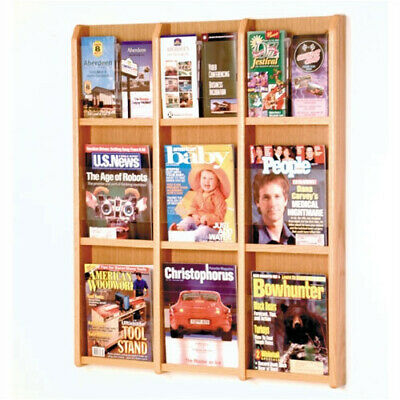 Wooden Mallet 9 Magazine / 18 Brochure Wall Display