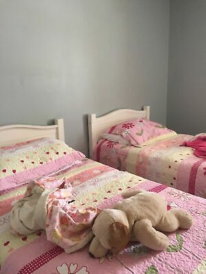 Mk Collection 2 Pc Bedspread Teens/girls Pink Floral New Twin/Twin ... BRAND NEW