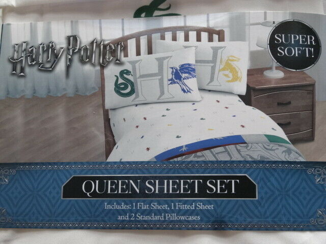 HARRY POTTER QUEEN SHEET SET  NEW W TAGS JAY FRANCO
