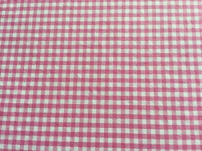 POTTERY BARN KIDS BRIGHT PINK GINGHAM CHECK DUVET COVER EXCELLENT