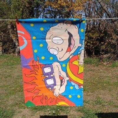 VTG NICKELODEON RUGRATS PILLOW CASE Tommy Chucky Angelica STANDARD SIZE Clean