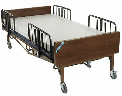 Drive Medical Heavy Duty Bariatric Hospital Bed, Brown, 48