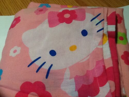 Hello Kitty Twin Flat Sheet Kids Pink Girls