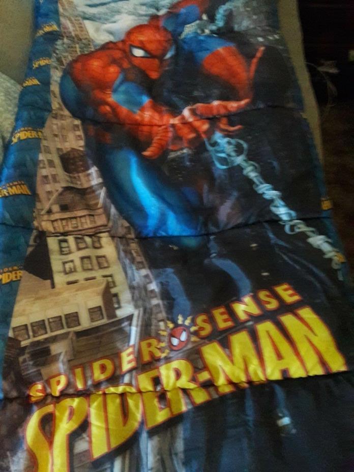 Marvel Spider Sense Spider-man Camping Slumber Sleeping Bag